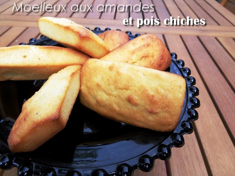 Moelleux aux amandes et pois chiches