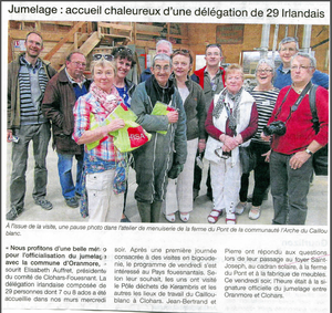 Ouest France - 21 mai 2013