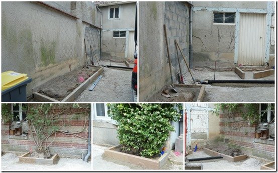 travaux courette