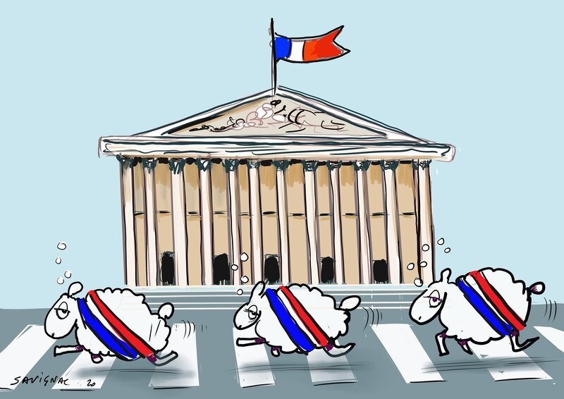 députés moutons en Marche