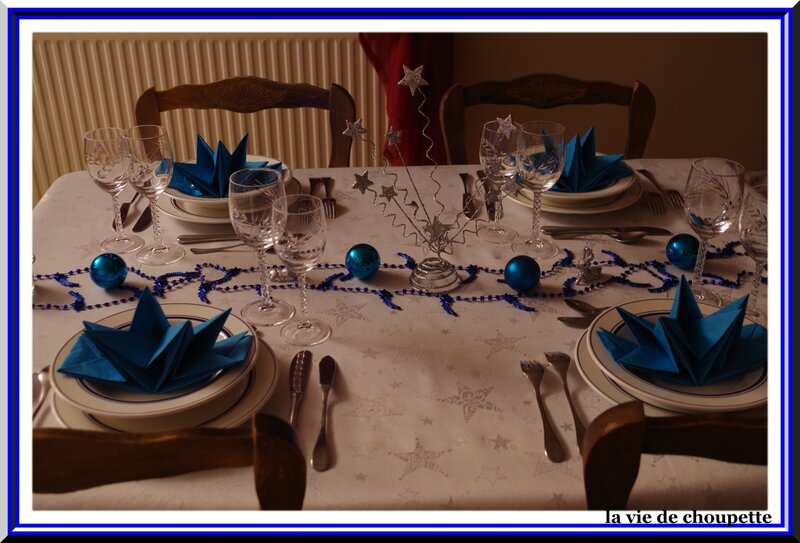 table fête de fin d'année 2015