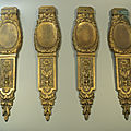 Ancien <b>Bronze</b> Ornement Ornementation Pied Meuble Louis XVI / French <b>Bronze</b> Ornement