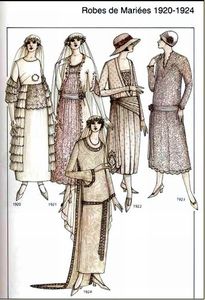 robes-de-mariees 1920-1924