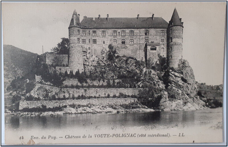 Voute Polignac - chateau - coté méridionale