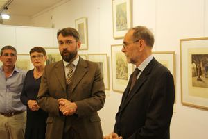 Avranches musée d'art et d'histoire exposition rétrospective Henri Voisin 2012 Henri Decaens David Nicolas