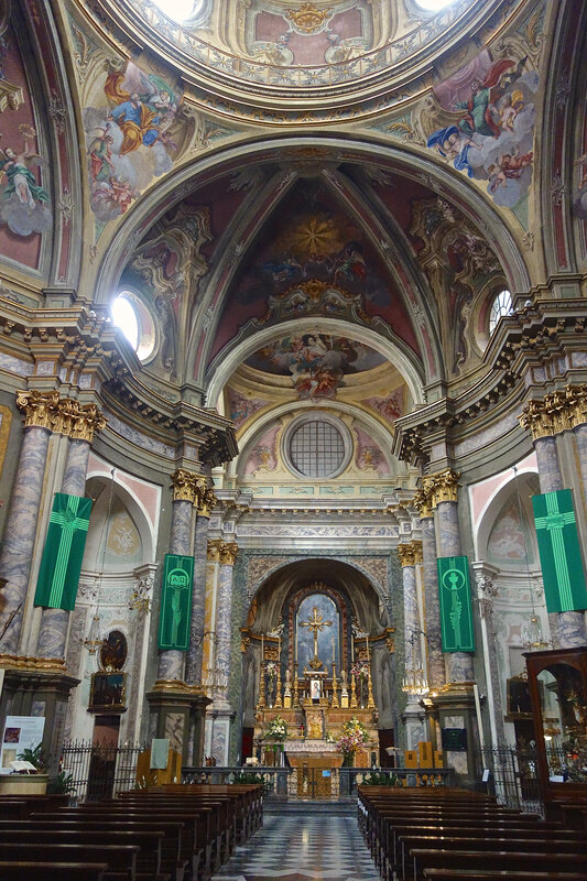 Cunéo - église baroque Sant-Ambrogio