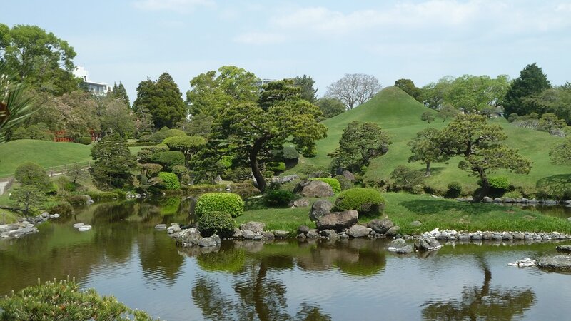 Japon 2016-2102 Kumamoto jardin Suizenji