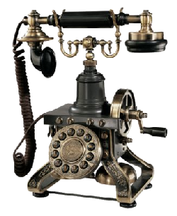 MosaMuse Antique Telephone