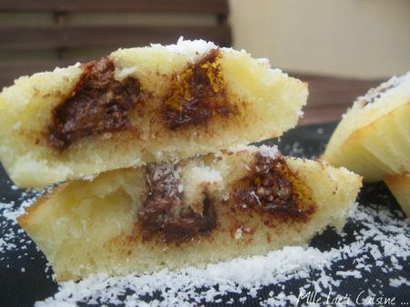 Financiers noix de coco et chocolat Orange amère - Abricot 3