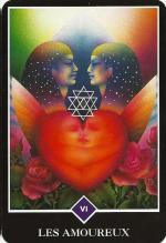OSHO ZEN TAROT 6 LES AMOUREUX