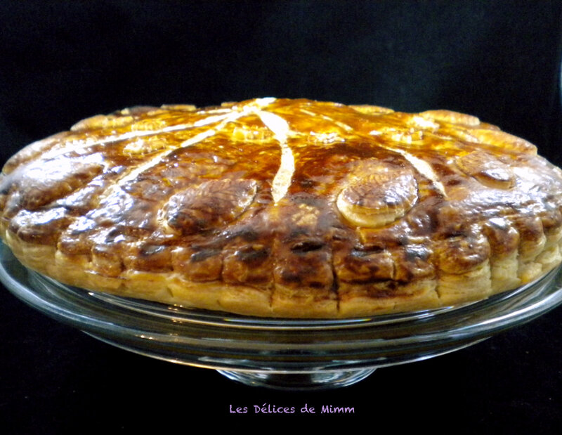Galette des rois à la crème d’amandes 2