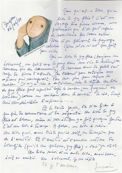 Lettre Lucien