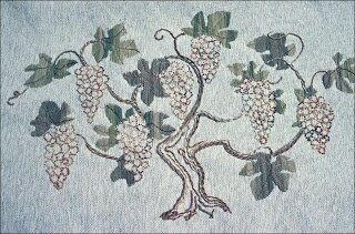 Jn 15, vigne, Diener, tapisserie