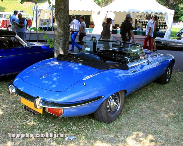 Jaguar Type E V12 convertible de 1973 (37ème Internationales Oldtimer Meeting de Baden-Baden) 02