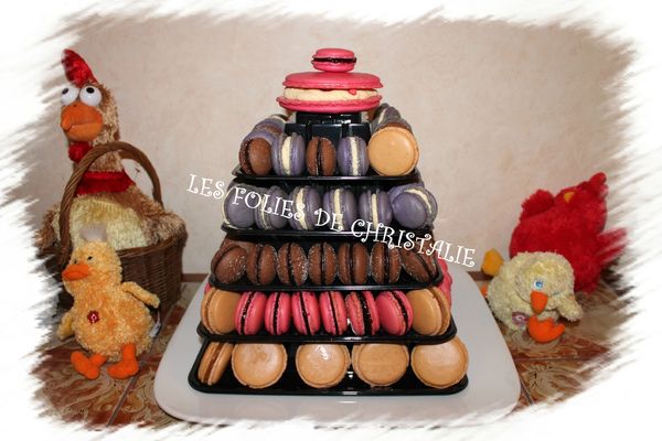 Pyramide de macarons