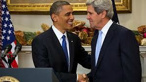 Barack Obama with John Kerry