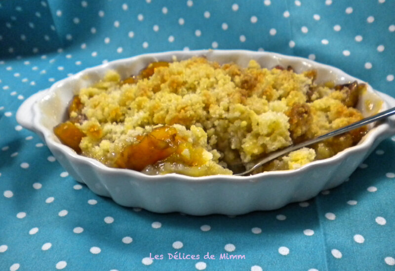 Crumble aux mirabelles 4