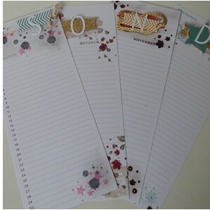 calendrier atelier stampin up