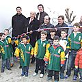 L'E.S.N. Rugby et la commune inaugurent les nouveaux vestiaires du club