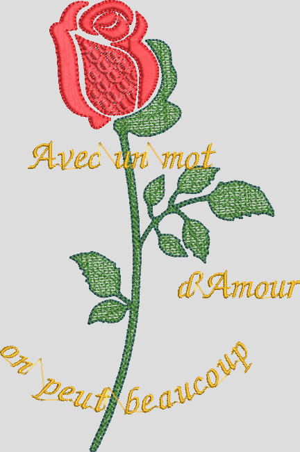 MA ROSE D AMOUR BY_MER