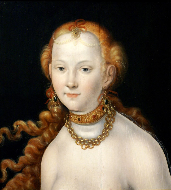 Lucas Cranach the Younger (1515-1586) - Venus & Cupid