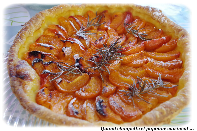 tarte abricots et romarin-3782