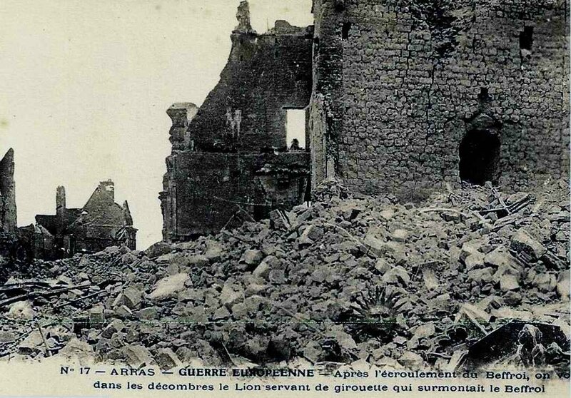 Arras Beffroi lion