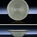 A very rare <b>guanyao</b> mallow-form bowl, Southern Song dynasty, 12th-13th century