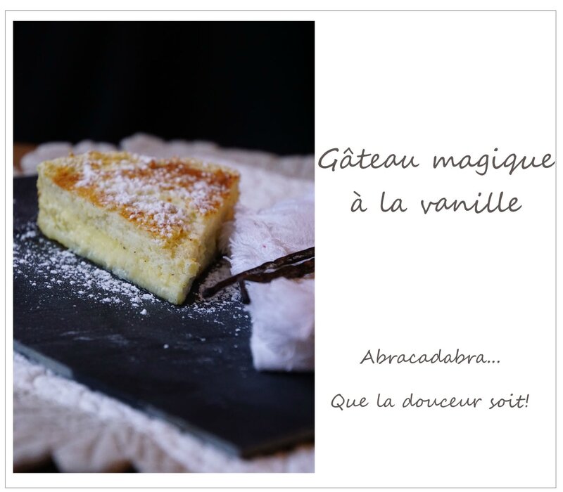 Gâteau magique à la vanille 2