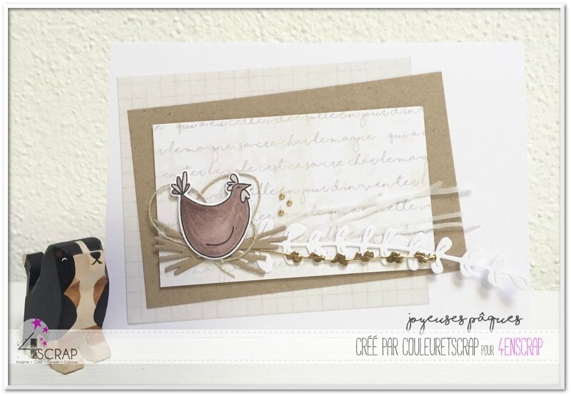Couleuretscrap_pour_4enscrap_J1_carte_Joyeuses_pâques_kraft_horizon