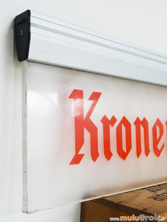 KRONENBOURG-bière-Enseigne-3-muluBrok-Pub-vintage