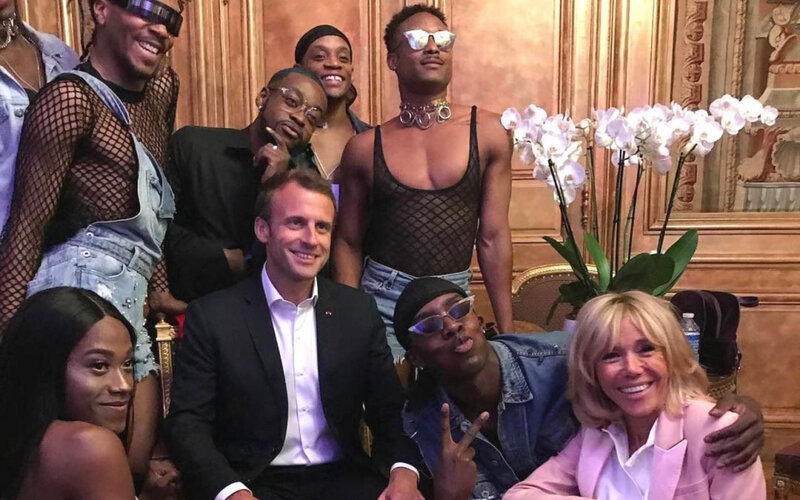 Les travelos à l’Elysée Couple Macron 4