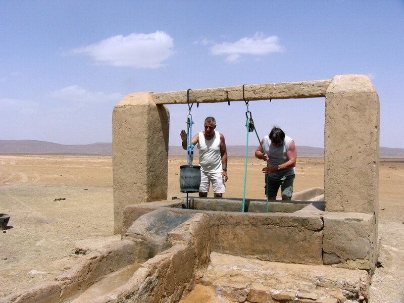 17-JF Maroc piste entre Tafraout sidi ali et Mhamid