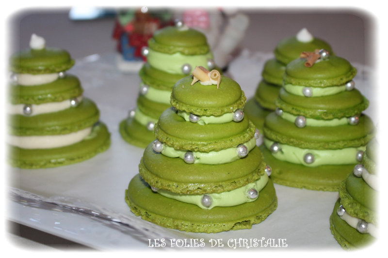 Sapins macarons