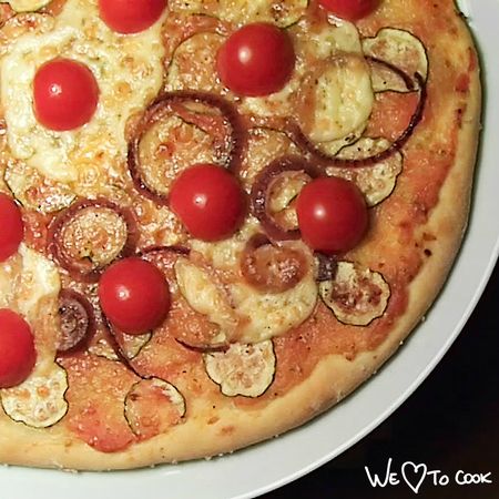pizza courgette©