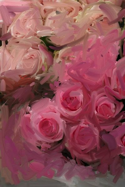 ipad painting roses