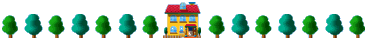 petite maison avec des abres