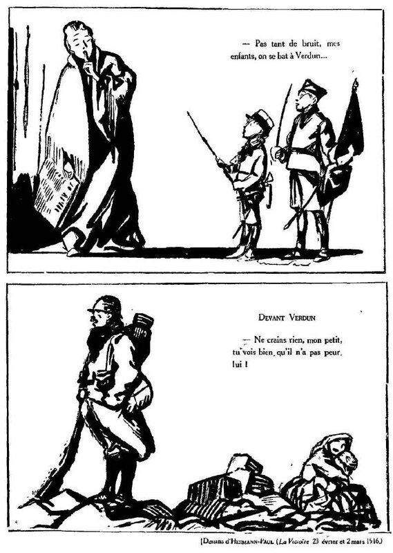 Dessins de guerre Verdun4