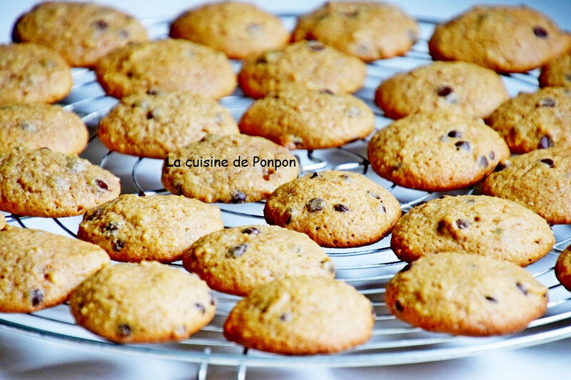 biscuit moelleux à la crème de marron eet pépites de chocolat (6)