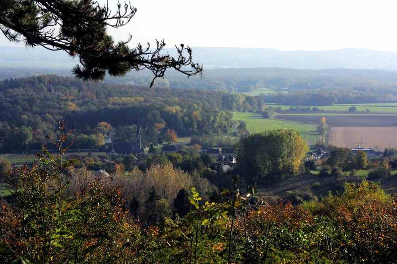 Craonne vue du plareau californie