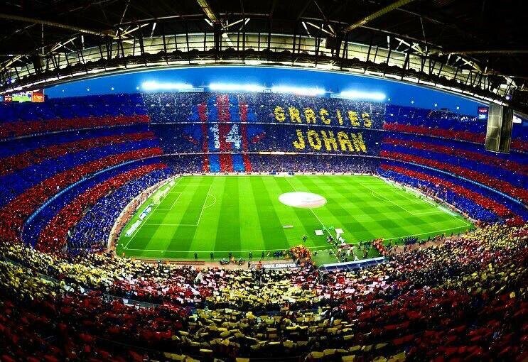 Camp Nou Gracies Johan