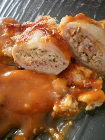 Calamars farcis au parmesan et à la ricotta. recettes Calamars farcis aux légumes