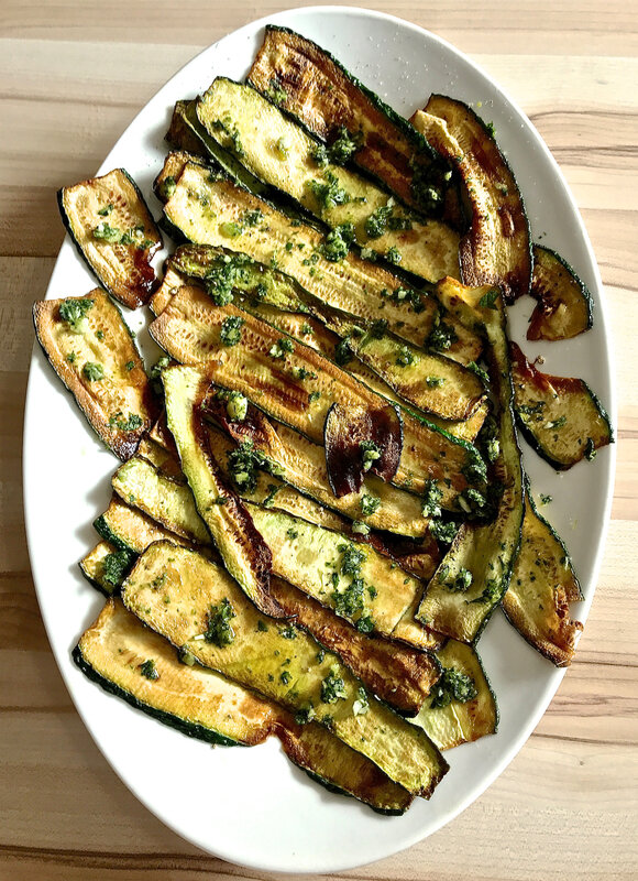 courgettes à la menthe
