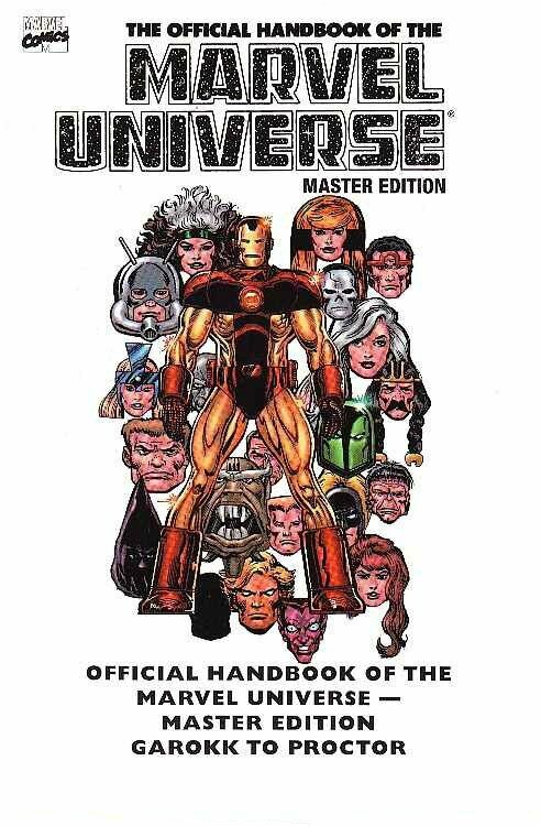 essential official handbook of the marvel universe vol 2 master edition TP