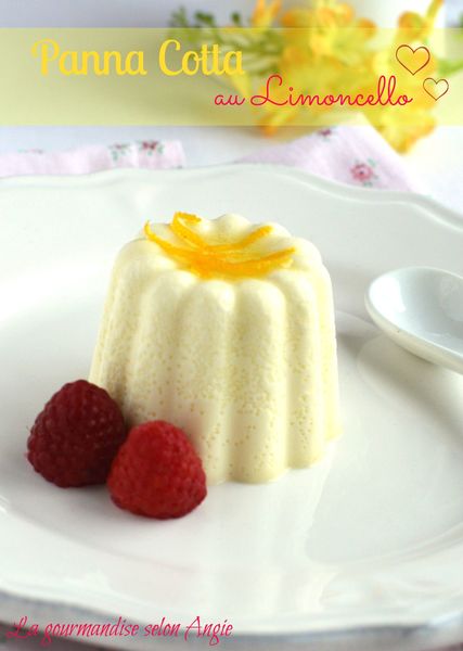 panna cotta agar agar mascarpone citron limoncello