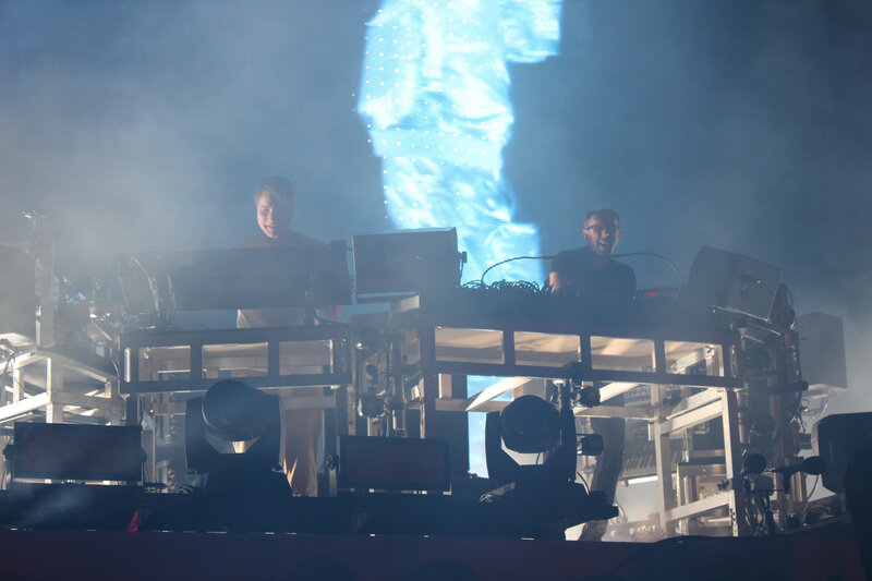 Glastonbury festival J+4 dimanche 28 juin 2015 Other Stage The Chemical Brothers
