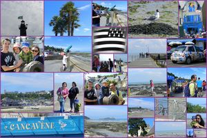8 juillet 2012 visite à Cancale et plage du Vivier-sur-Mer