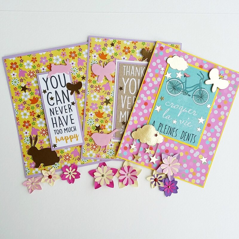 cartes vanille jolie