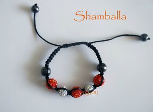 Shamballa orange-crystal