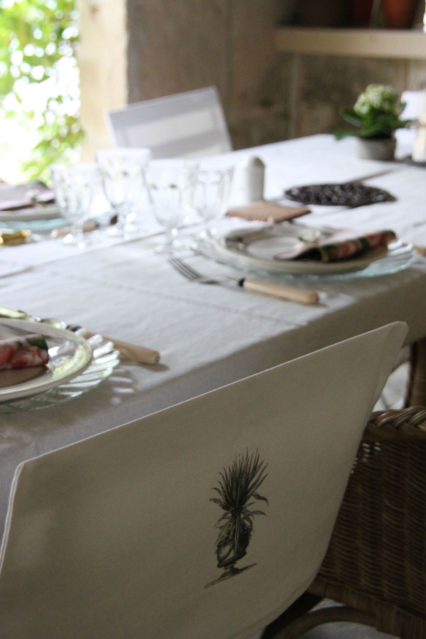 Dossier de chaise fait-maison